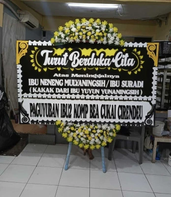 Papan Bunga di Baledono Purworejo
